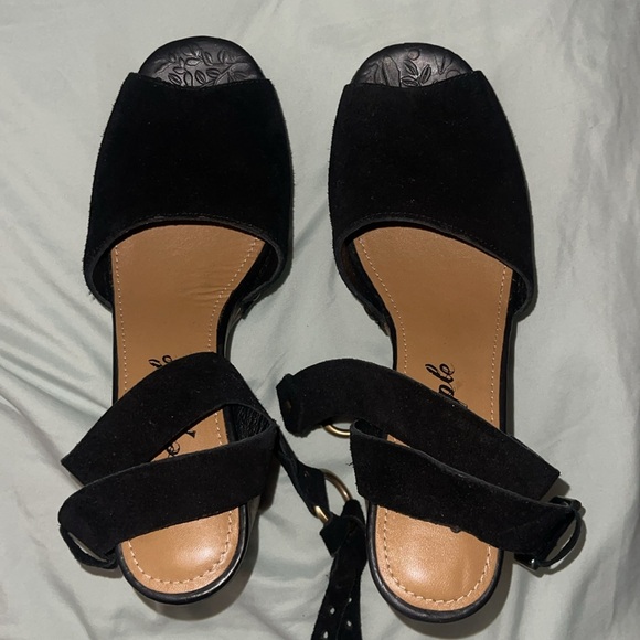 Free People Justine Platform Block Heel Sandal. - Picture 4 of 10